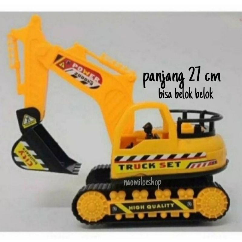 mainan beko excavator - beko anak edukatif