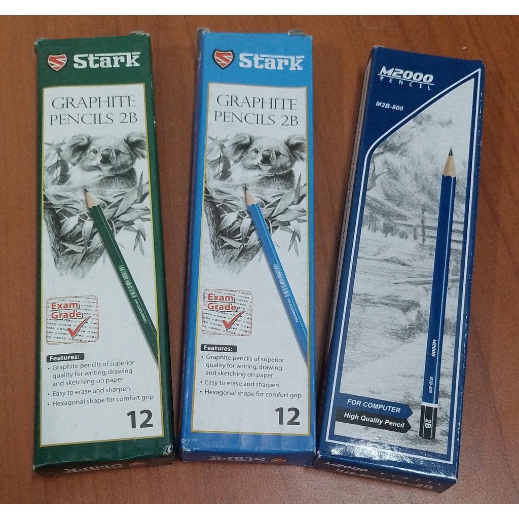 

PENSIL KAYU 2B M2000 || PENSIL STARK