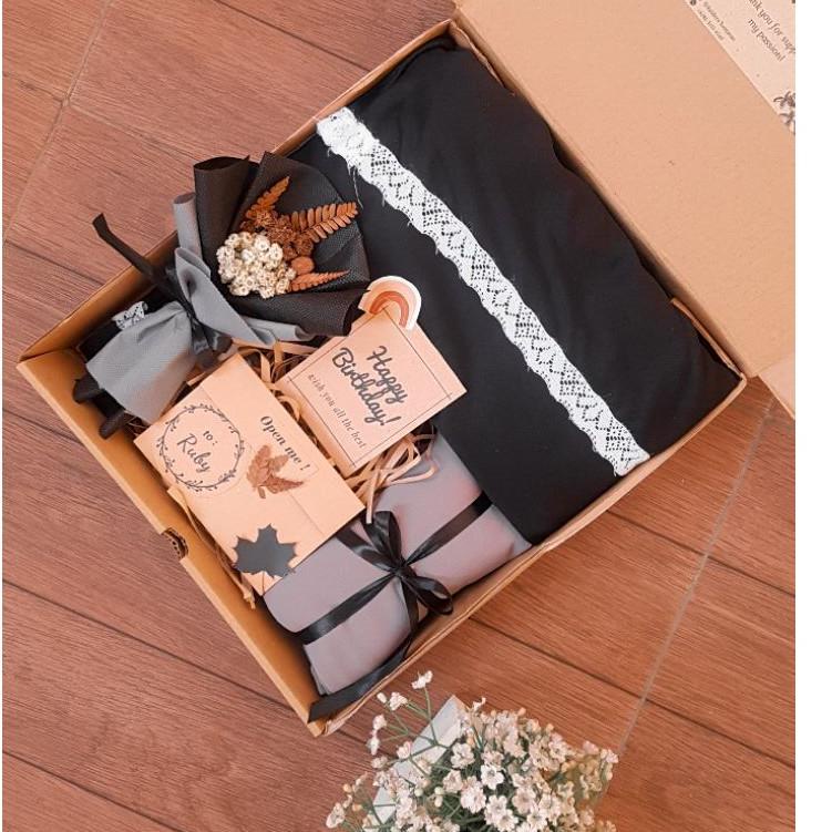 

KUALITAS OKE Hampers Mukena / Hampers Hijab / Mukena Travel / Mukena Renda / Hampers Buket ◖ 76