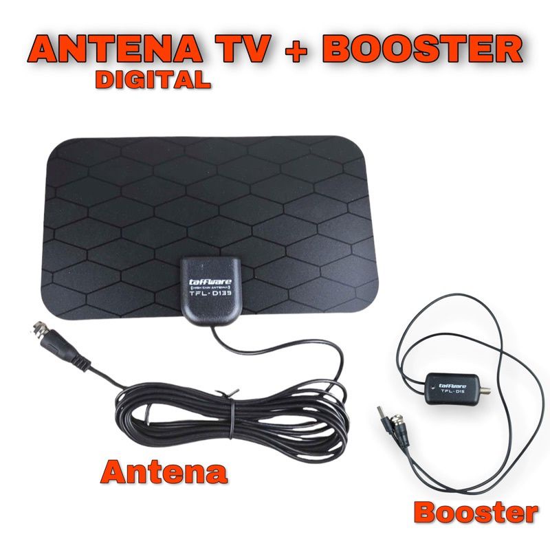 Paket Booster Dan Antena Digital Taffware