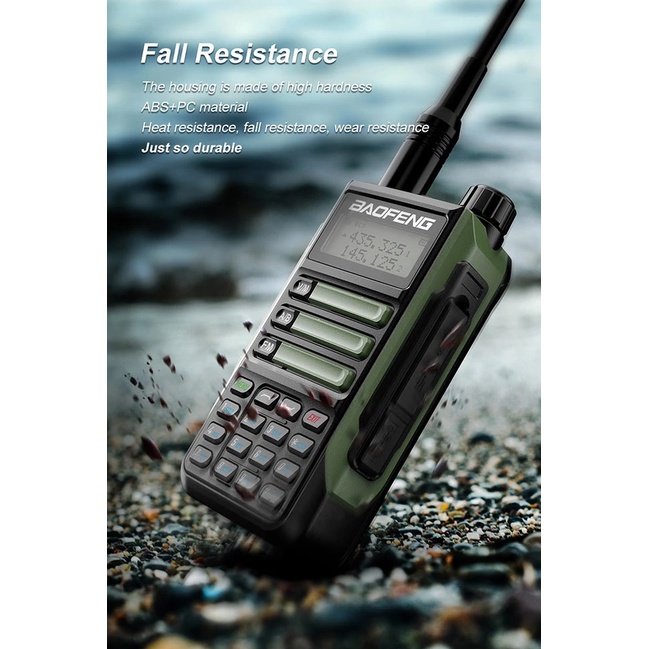 AKN88 - HT UV-16 PLUS - WALKIE TALKIE Dual Band TYPE-C CHARGING 10W 2800 mAh