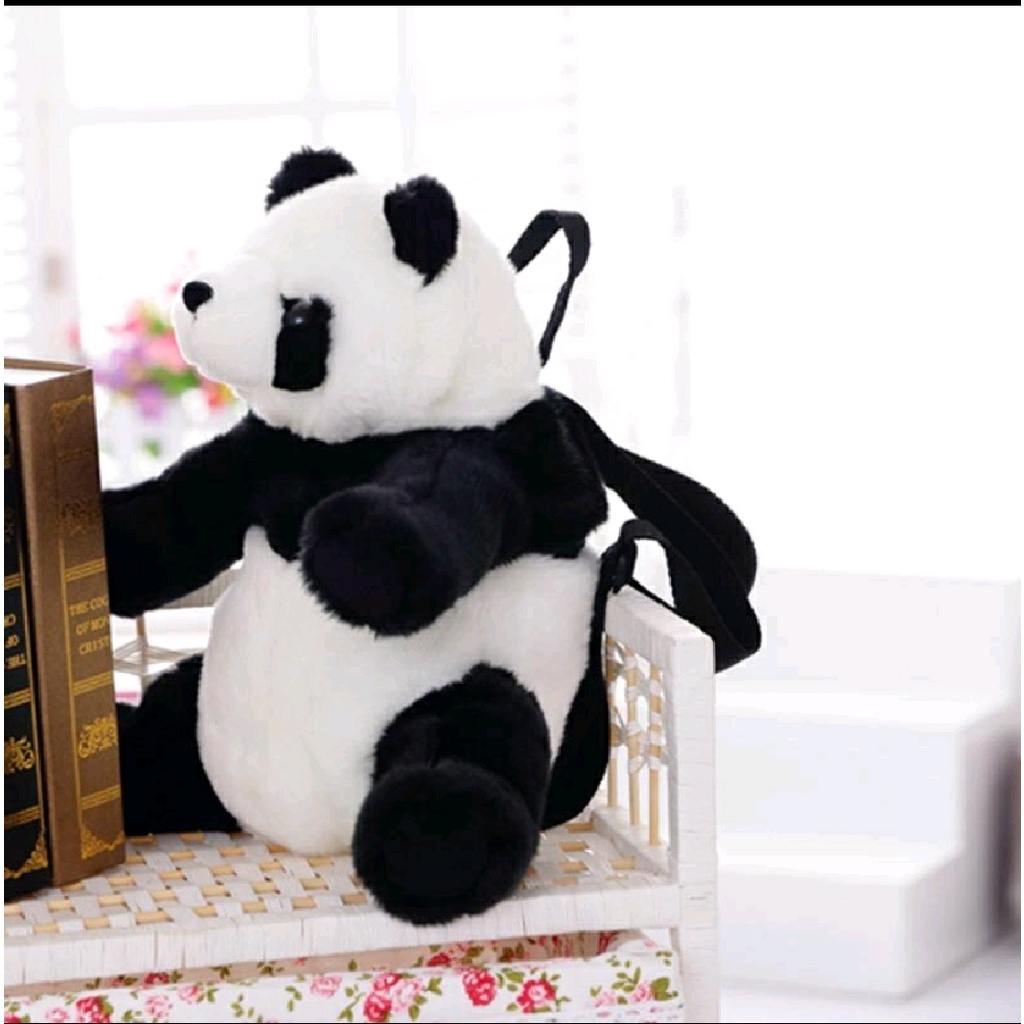 TAS BONEKA PANDA TAS RANSEL PANDA TAS GENDONG TAS MERANGKUL TAS WANITA TAS ANAK LUCU TAS KEREEN VIRAL