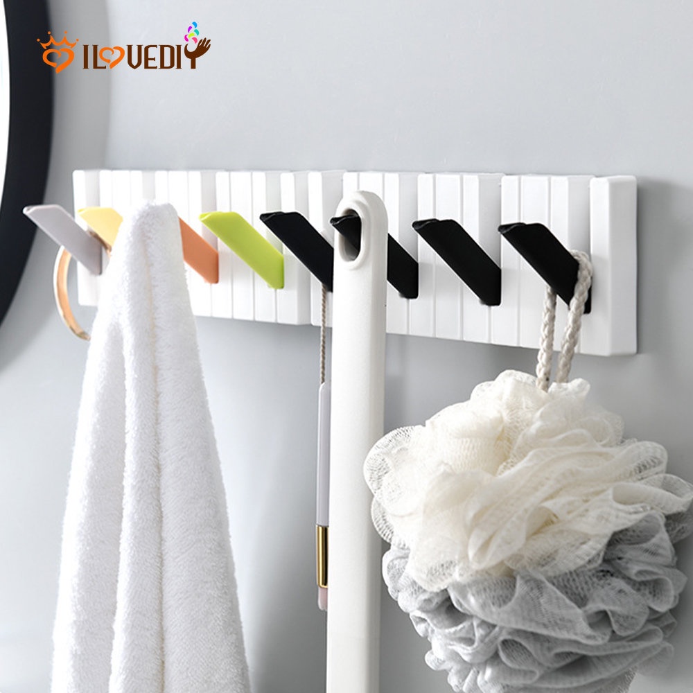 Kait Gantung Dinding Multifungsi Tahan Air Untuk Kamar Mandi / Dapur