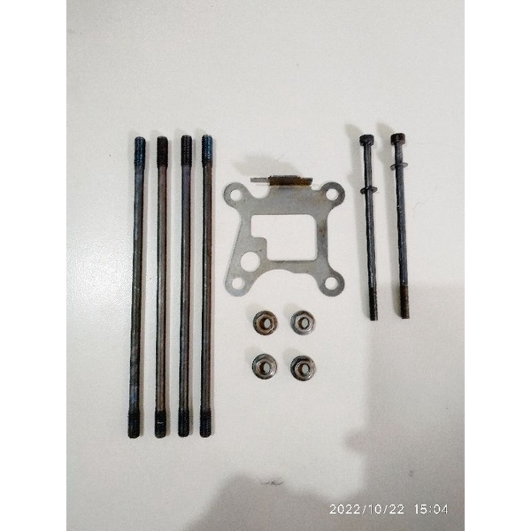 Baut Tusuk Sate Set Mur Baut Head Dan Plat Noken Mio J , Mio GT , Mio Fino , Soul GT 115cc , X-Ride 