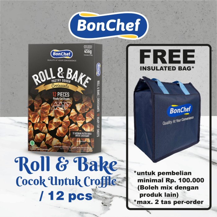 

ORIGINAL MURAH Bonchef- Roll & Bake Croissant
