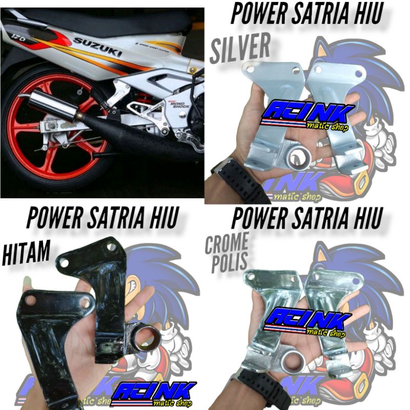 Footstep bostep power foot step suzuki satria lumba pijakan kaki belakang satria rgv malaysia satria