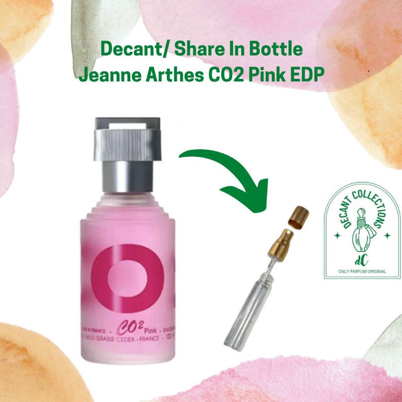 Decant/ Share In Bottle Jeanne Arthes CO2 Pink EDP