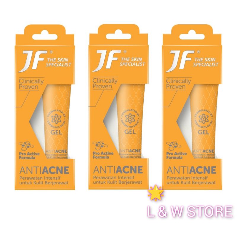 JF Anti Acne Gel 10gr/JF The Skin Specialist Anti Acne Gel