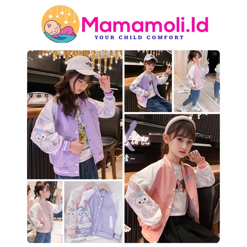 Jaket Anak / Jaket Anak Perempuan / Jaket Anak Cewek / Jaket Anak Remaja Stella Lou / Girls Jacket / Children Outerwear / Girl Outerwear