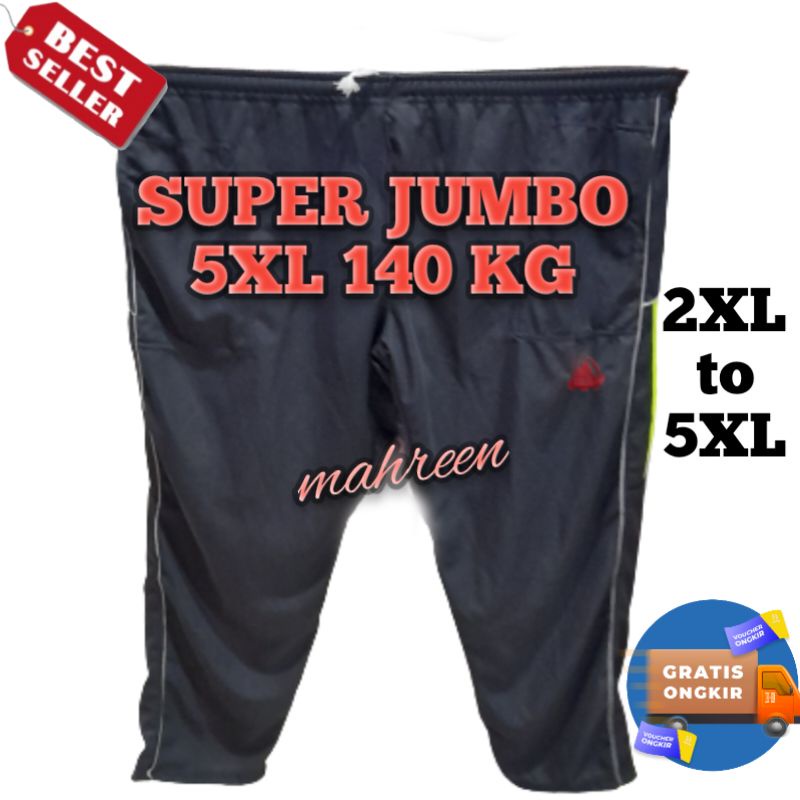 Celana Panjang Jumbo 5XL/Traning Jumbo XXXXL Original Big Size