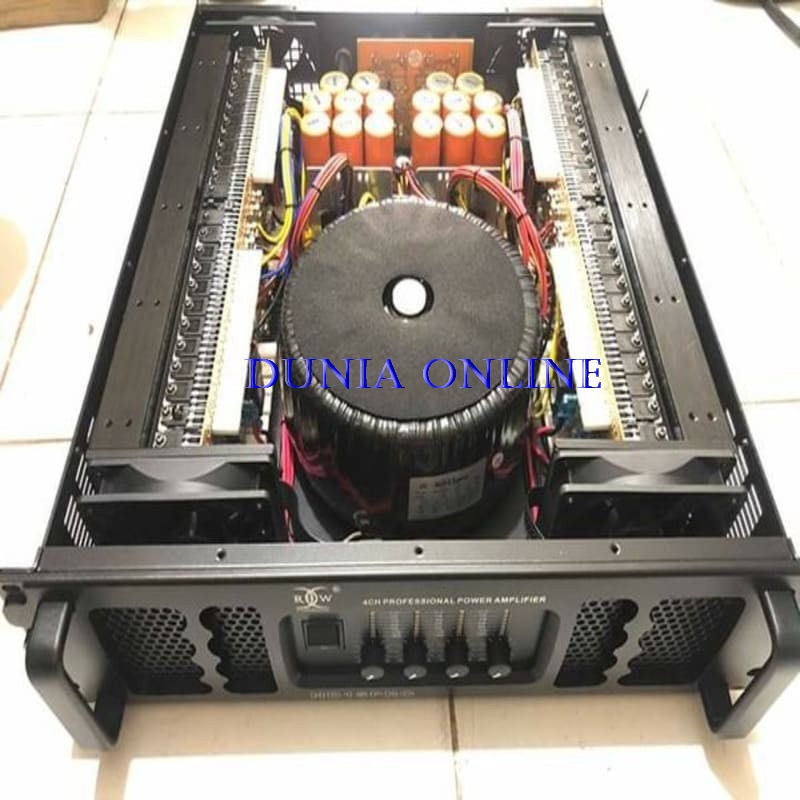 POWER AMPLIFIER RDW ND15PRO/ND15 PRO/ND 15PRO 4CH 1500 WATT ORIGINAL