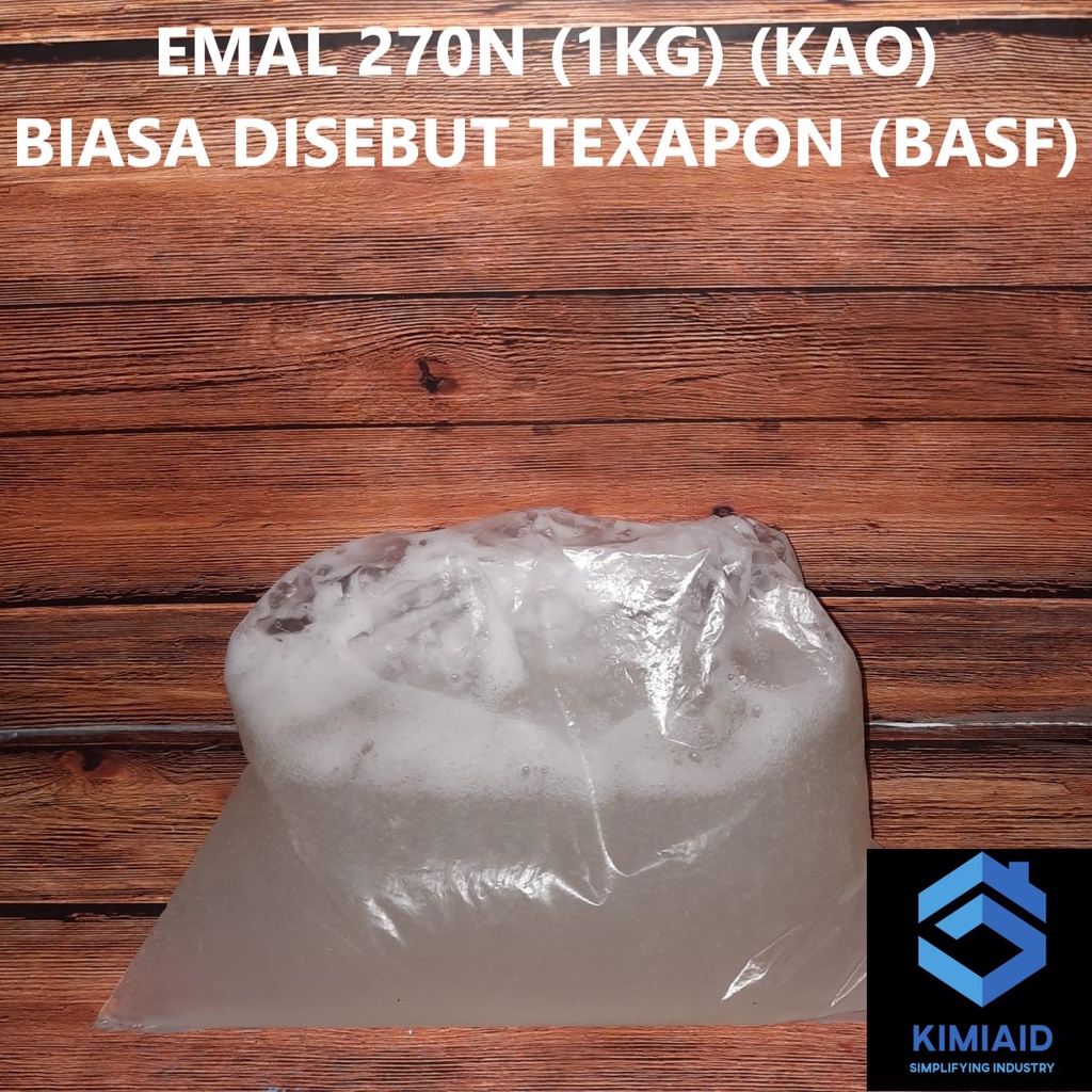 Texapon 1Kg - Texapon Jelly - Texapon KAO - Texapon BASF - Surfactant