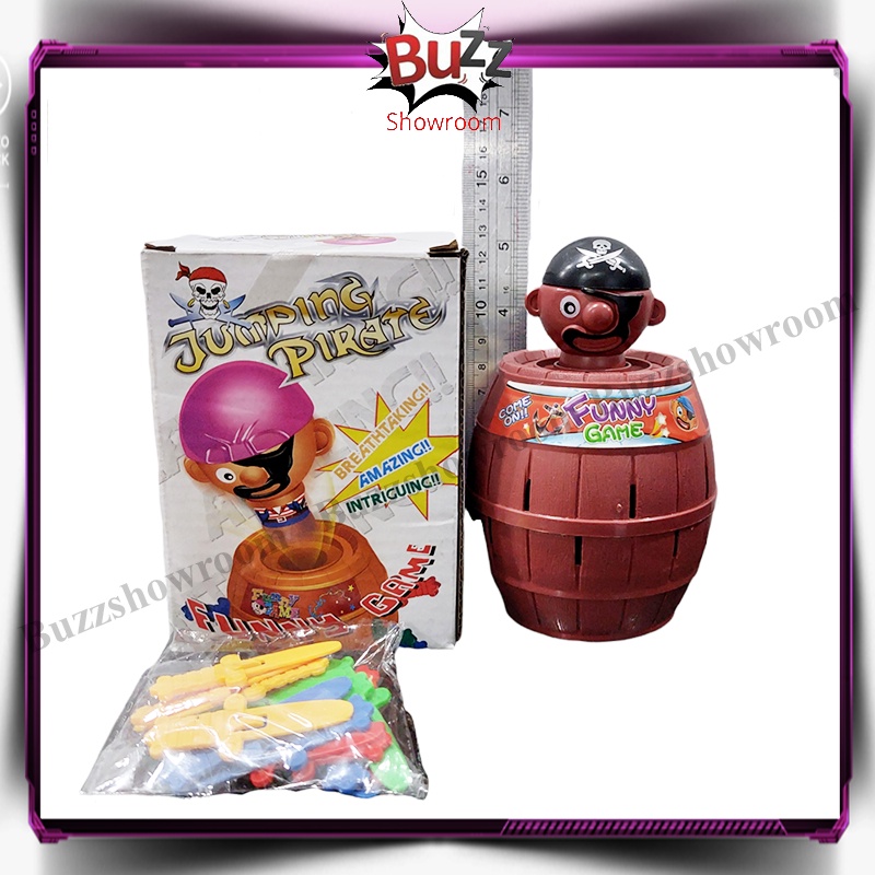 Black Beard 16 Pedang King Pirate Roulette Game Lucky Barrel Mini