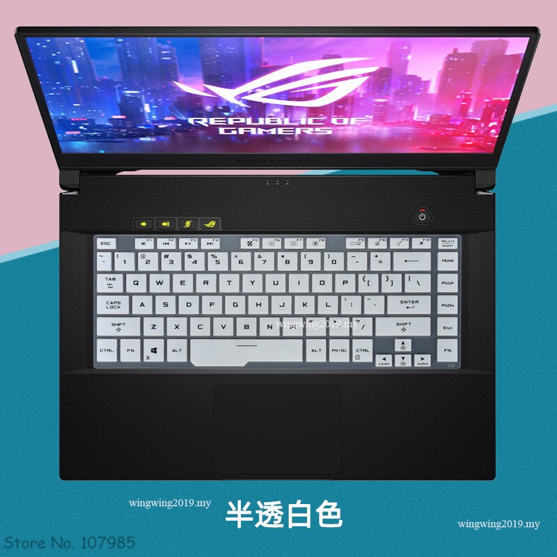 Casing Untuk Asus ROG Zephyrus M GU502L GU502LW GU502GV GU502LU GU502KV GU502DU gu502 15.6&amp;quot; Skin Pelindung Keyboard Laptop