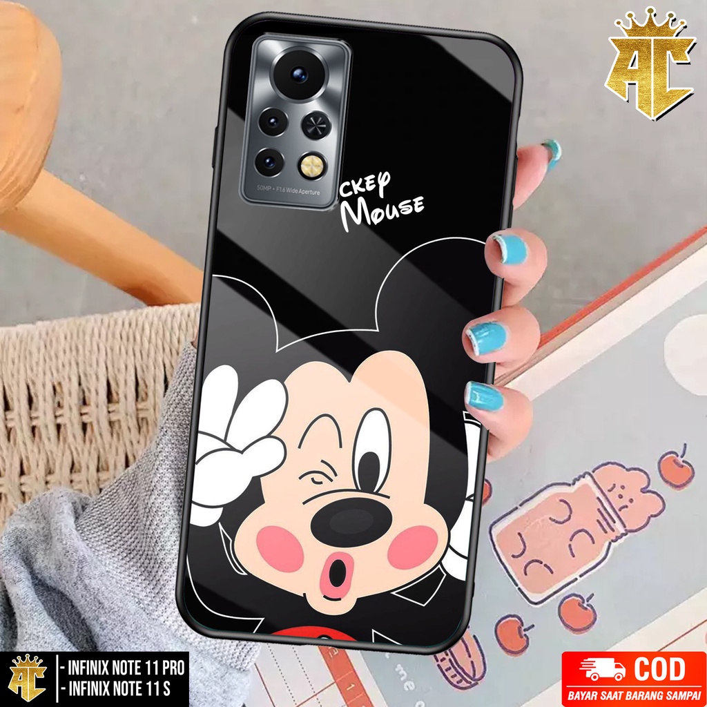 Case INFINIX NOTE 11 PRO / INFINIX NOTE 11S - Casing INFINIX Terbaru 2022 AERO STORE [ dsny ] Siliko