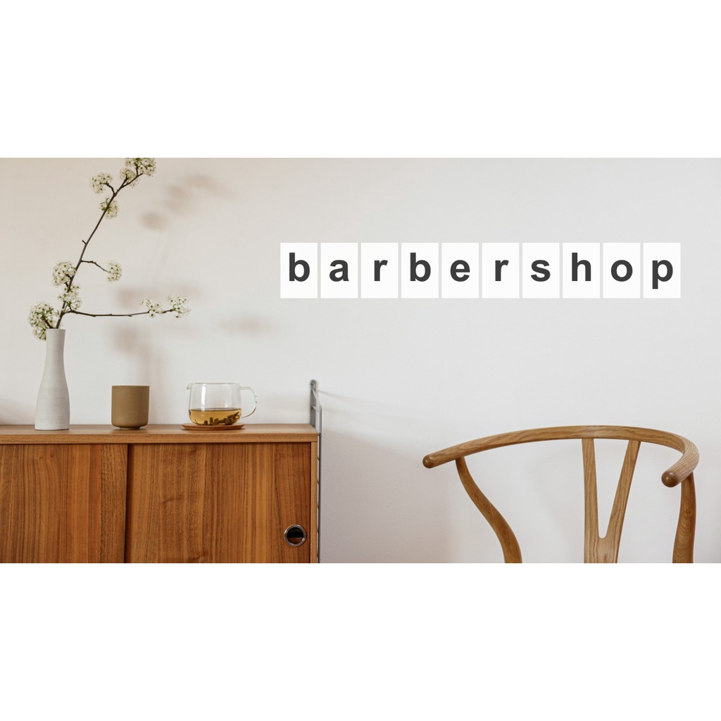 Stiker Custom Nama/Stiker Label Custom Ditempel Didinding