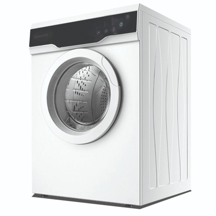 Pengering Baju Diamante Dryer Gas Mesin Pengering 10,5Kg Cygnus 1058 Bdg Digital