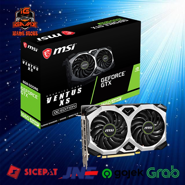 MSI GTX1660 SUPER VENTUS XS OC GTX 1660 NAMPOLL GAN