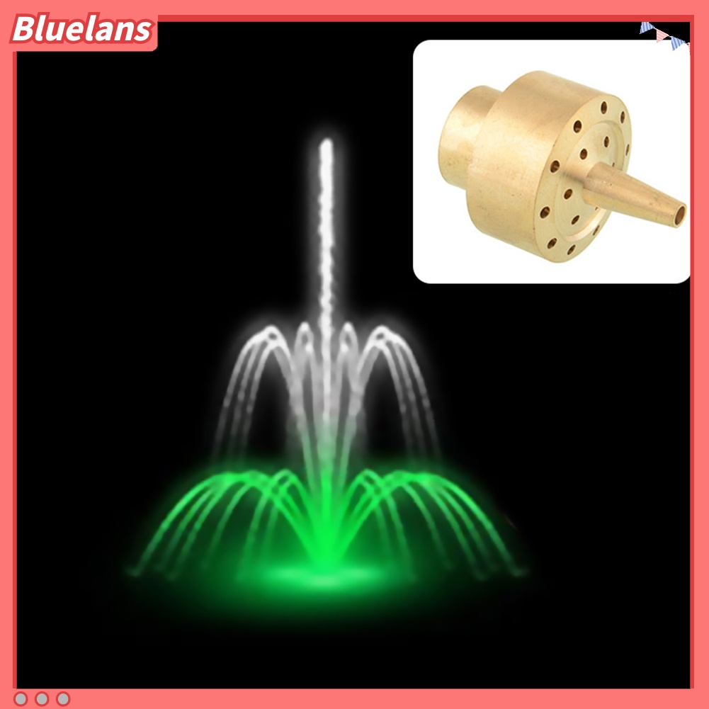 Nozzle Kepala Air Mancur Bahan Kuningan Ukuran 3 / 4 Inch DN20