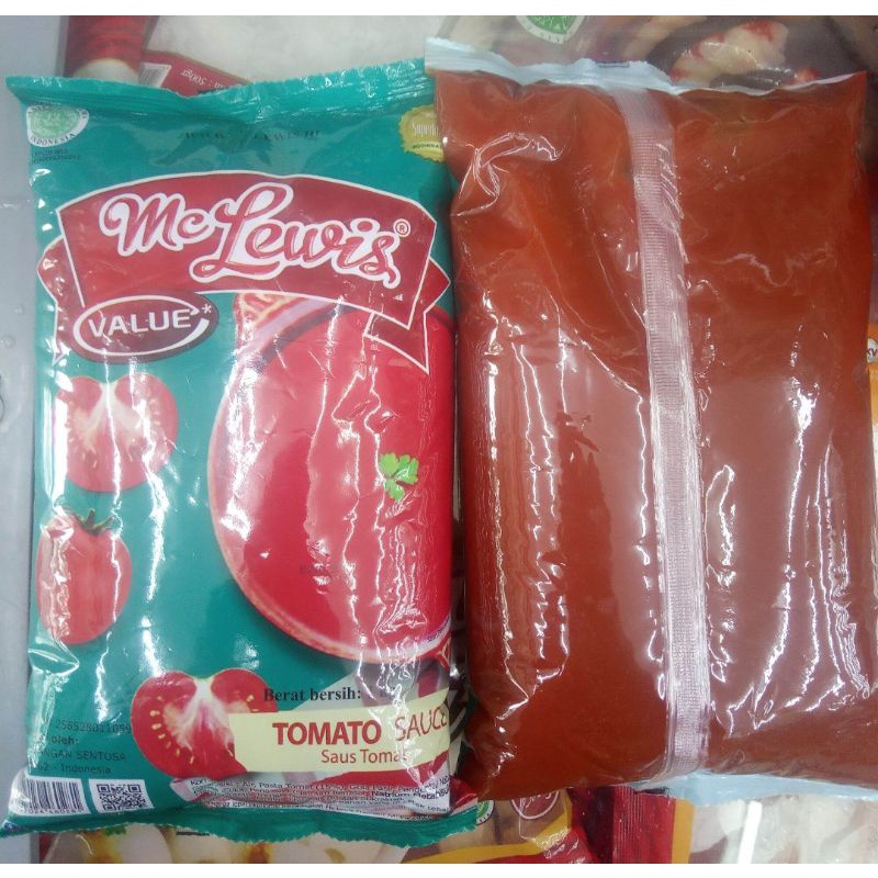 Jual Saus Tomat Mc Lewis Kemasan 1kg Shopee Indonesia