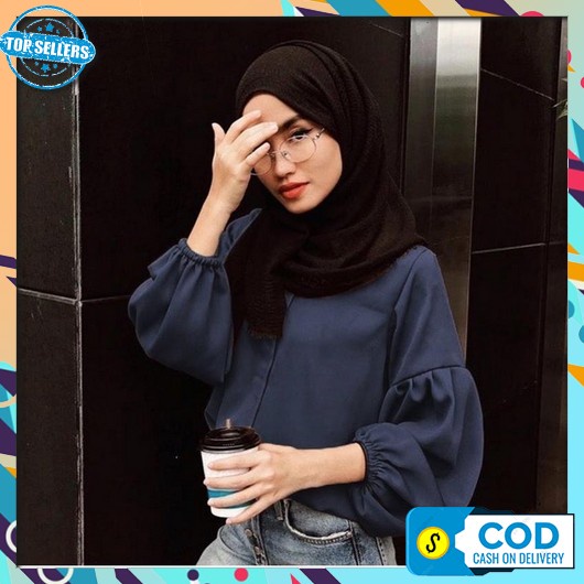 Kemeja Wanita Kameja Baju Kantor Atasan Polos Terbaru 2022 2023 Murah Ootd Cewek Remaja Perempuan Ov