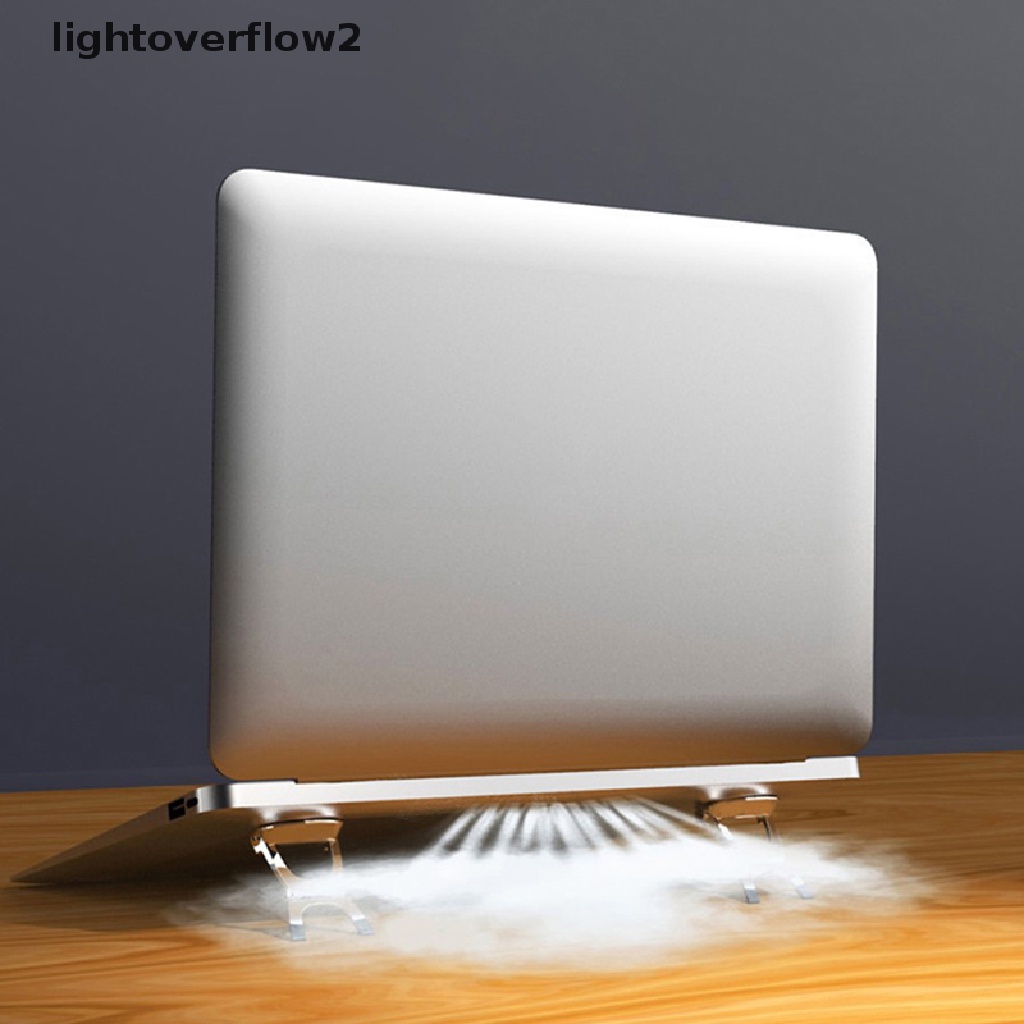 (lightoverflow2) 4pcs / set Bola Silikon Pendingin Laptop / Notebook / Tablet PC Portable