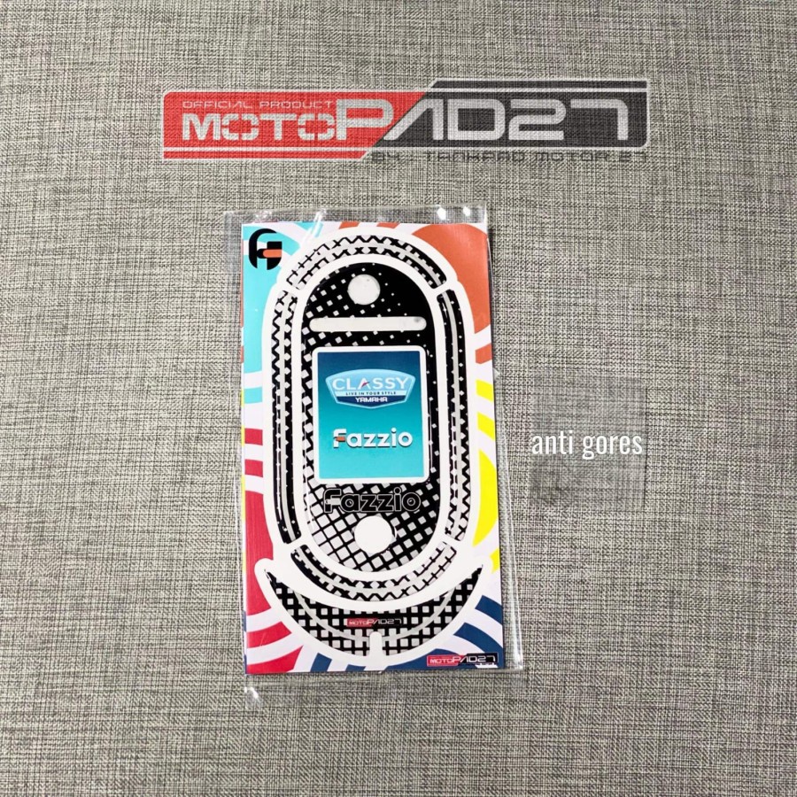 Motopad27 Sticker Stiker Anti gores Spido Meter Speedometer Yamaha Fazzio Premium