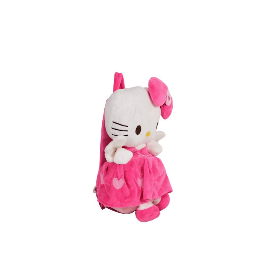 Skoola Tas Boneka Anak Perempuan PAUD TK Ransel Bulu Hello Kitty Unicorn Cat Princes - Dolly