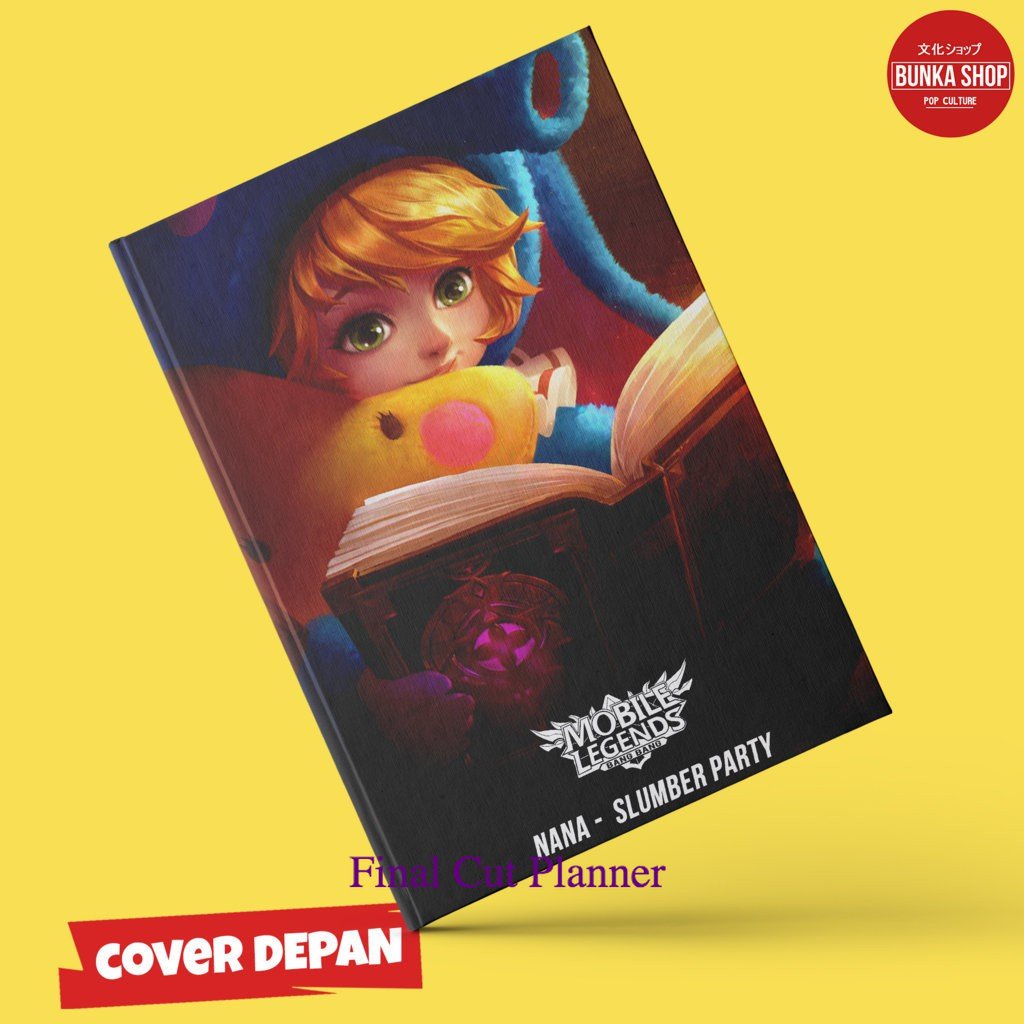 

Note Book Mobile Legends Nana Slumber Party Hardcover A5 Buku Tulis Catatan Murah .