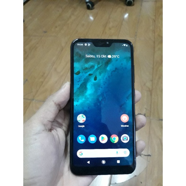Lcd Backdor+fingerpint Mia2 Lite/Redmi 6 Pro Original copotan