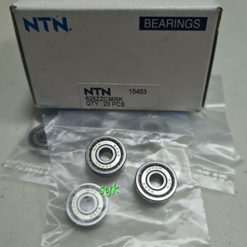 BEARING 625ZZ NTN TUTUP BESI