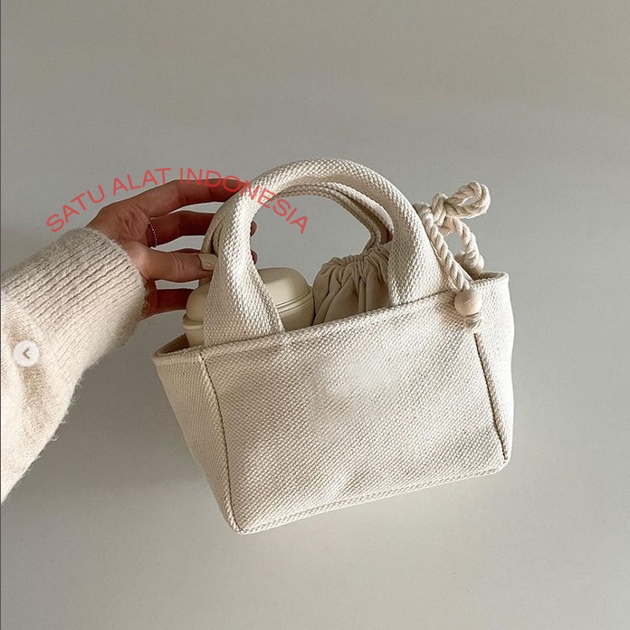 SATU ALAT Hand Bag KYOTO 100% Canvas Premium Tebal Tas Kanvas