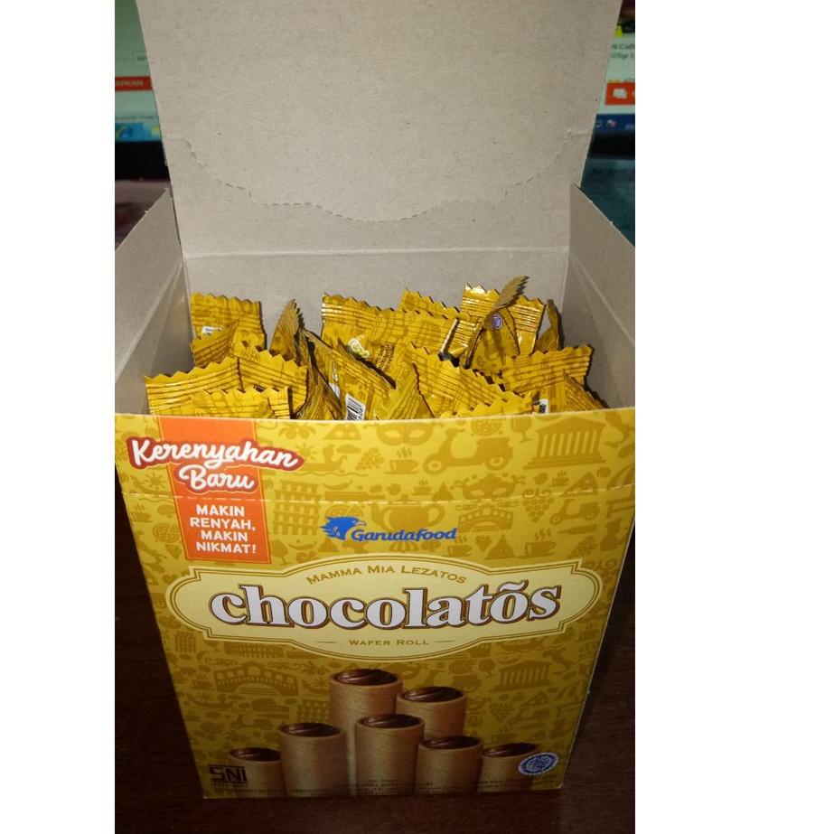 

ㆅ Chocolatos Wafer Roll 8,5 gram BOX 24pcs (311608) READY 3679 ✦