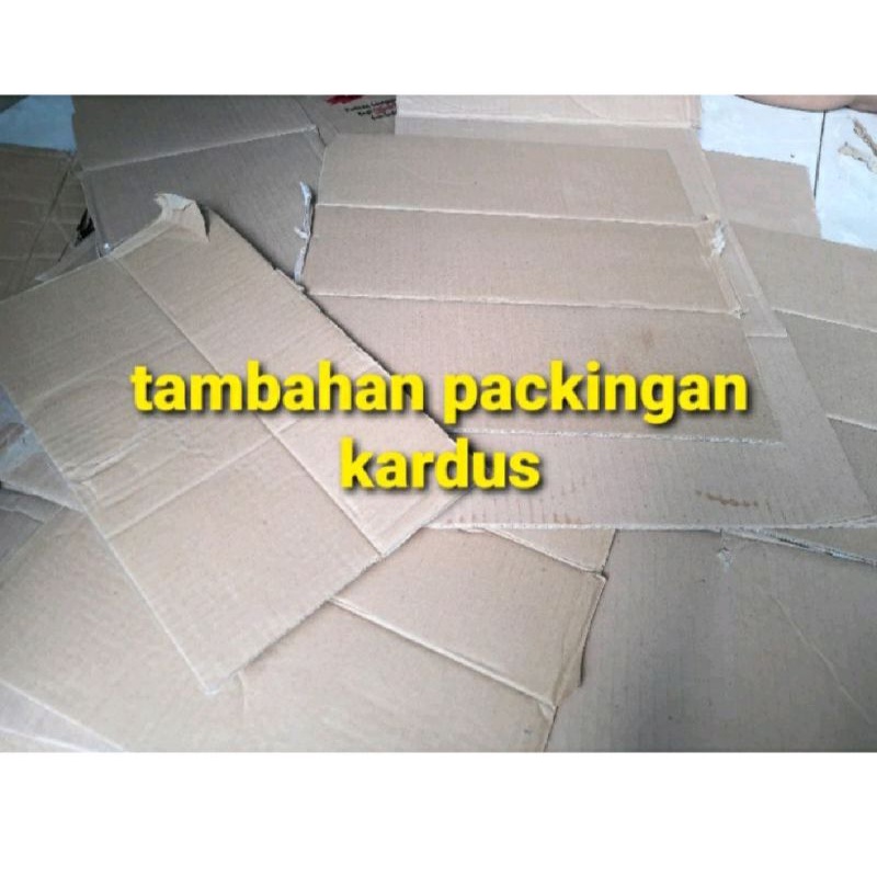 

Tambahan untuk Kardus extra Packing dus paket