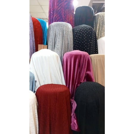 ¹/² Meter kain bludru polos/bahan bludru polos/bludru kain premium