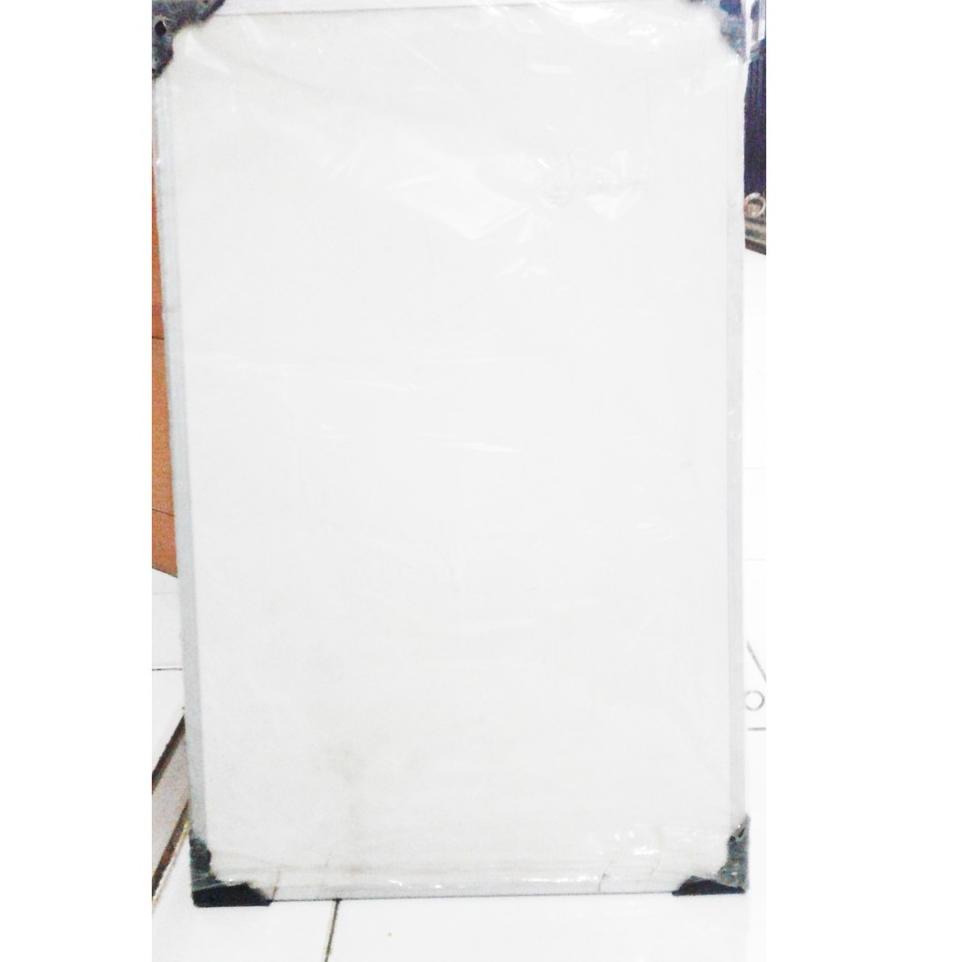 

↖ Papan Tulis spidol dan kapur / Whiteboard / Blackboard ukuran 30x50 あ
