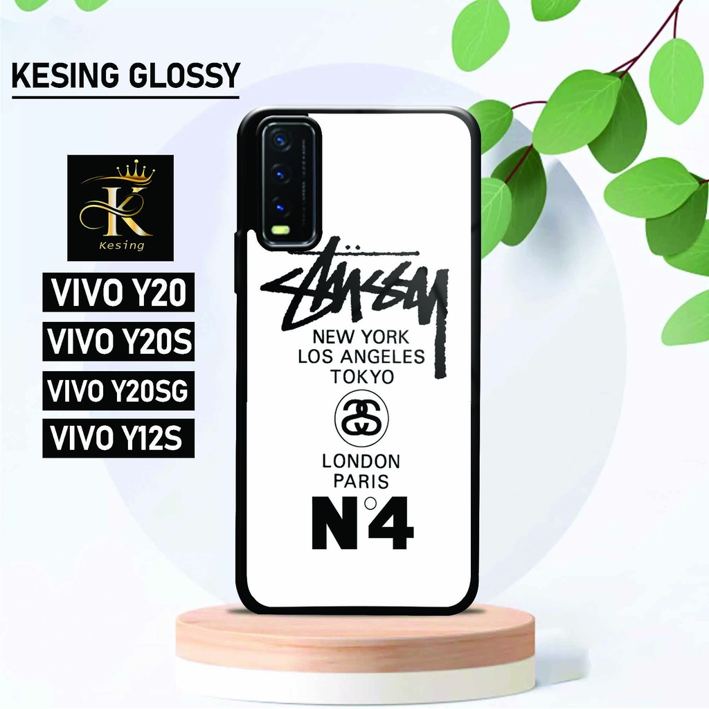 Case Vivo Y20 / Y20S / Y12S - Case Vivo - [ KV-19 ] - Hardcase Glossy 2D Vivo - Softcase Terbaru Cas