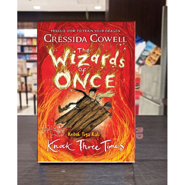 NOVEL The Wizard Of Once Knock Three Times - Cressida Cowell
