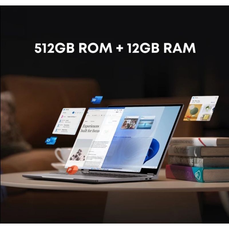 Chuwi Freebook Laptop 2022 N5100 13.5&quot; 12/512GB Yoga 360° Windows 11