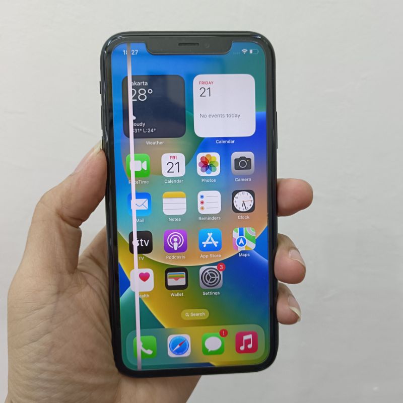 lcd iphone xr ori copotan