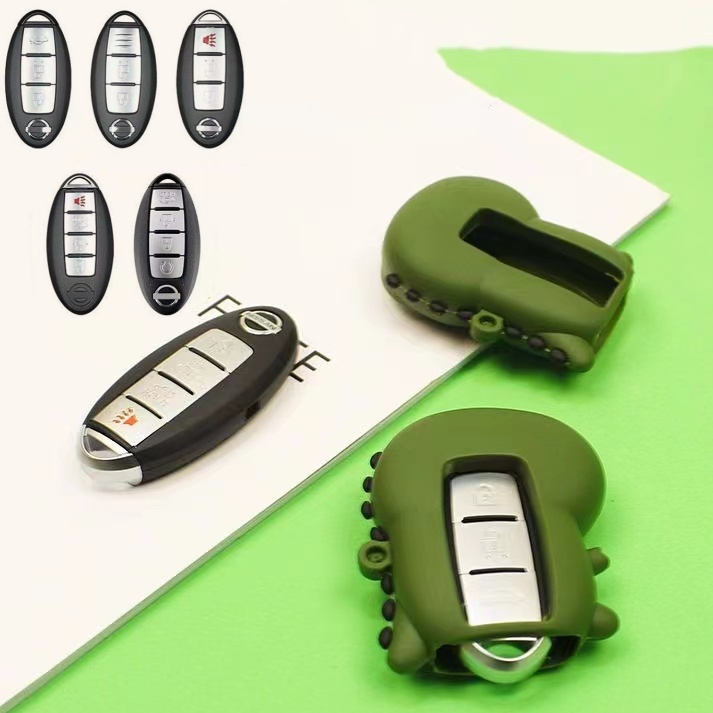 Casing Kunci Remote Mobil Keyless Untuk Nissan X-Trail / Grand Livina / Almera / Teana / Navara