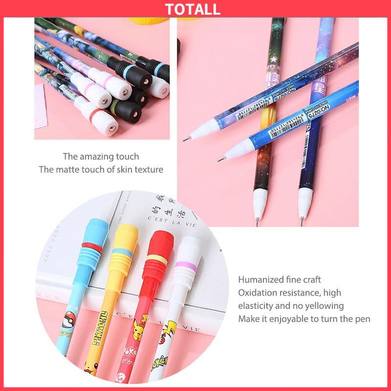 COD Spinning Pen Murah LED Rotating Gaming Pen Oily Luminous Pen Balance Pen Fleksibel Untuk Pemula Berputar-Totall