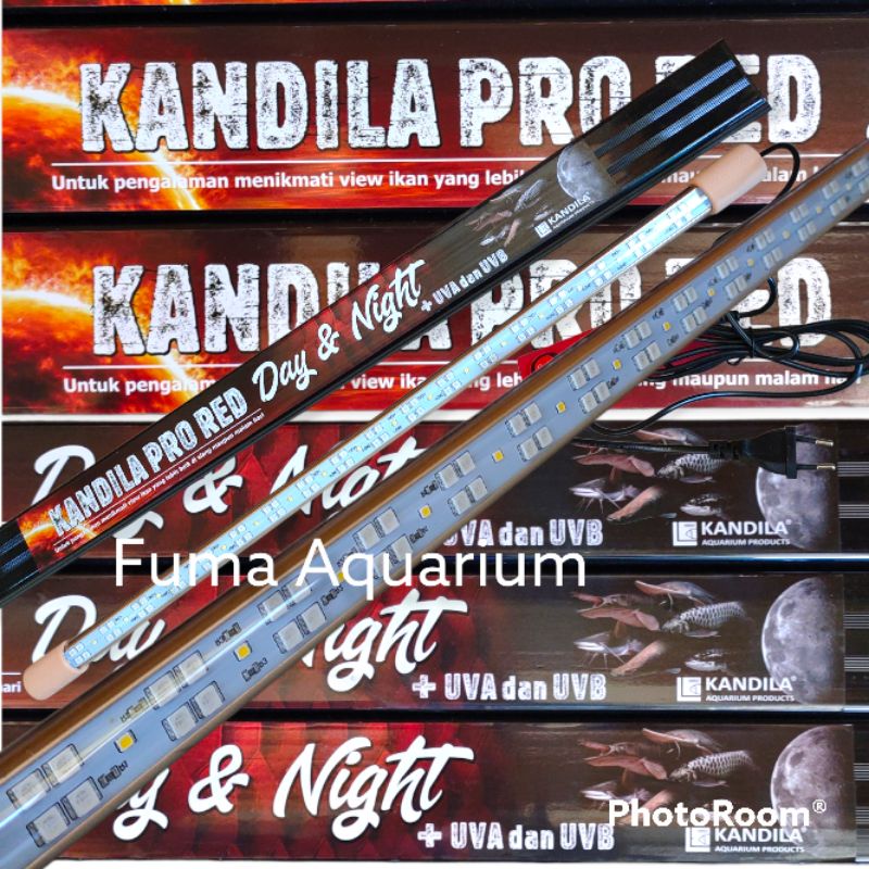 KANDILA PRO RED VIEW PLUS 1000 Day &amp; Night + UVA dan UVB Lampu Led Tanning View Red Arwana Dan Segala Jenis Ikan