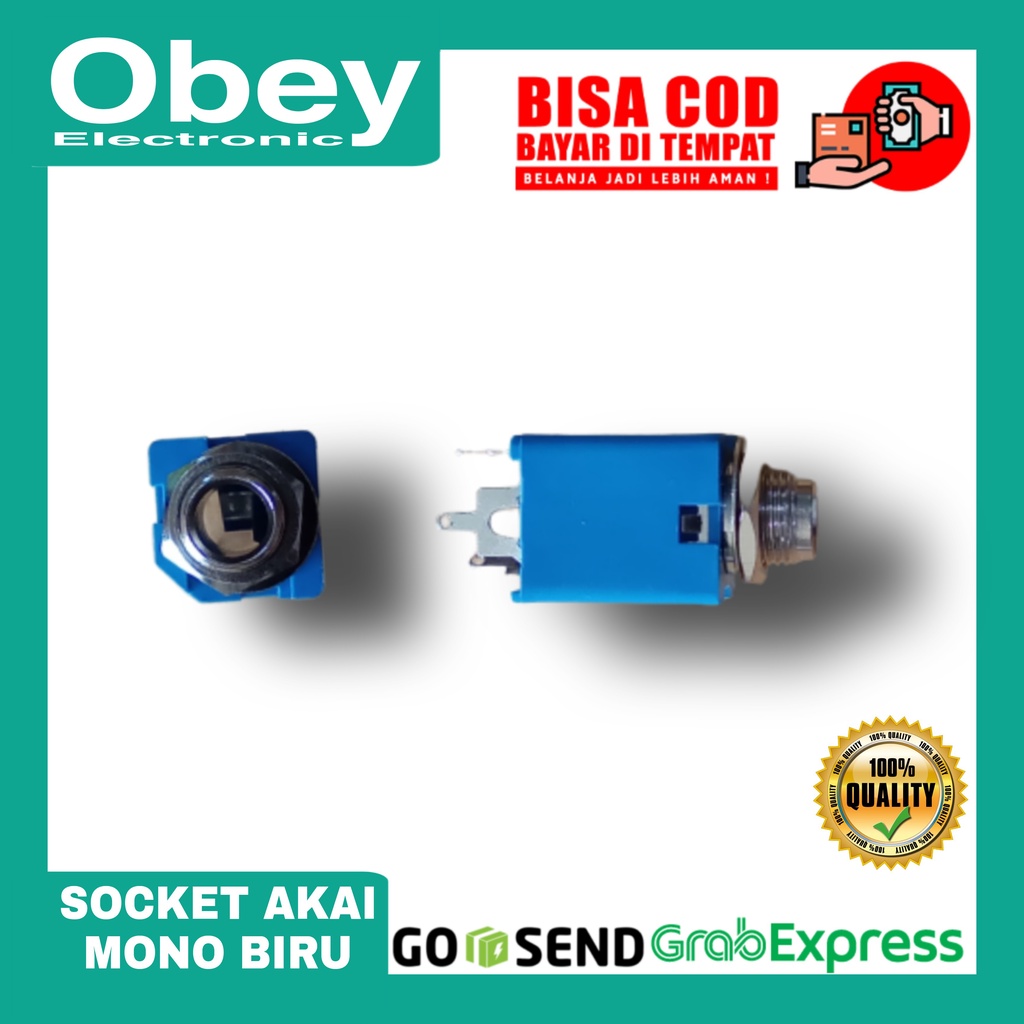 Socket Akai Mono Biru Bagus