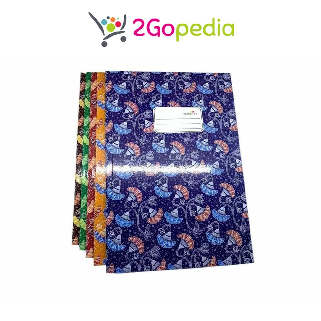 

Buku Tulis Hard Cover Ukuran Folio isi 100 Lembar Paperline Grosir Murah Atk