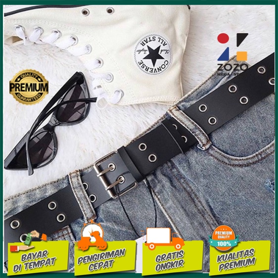 RING BELT KOREA LUBANG 2 / IKAT PINGGANG WANITA