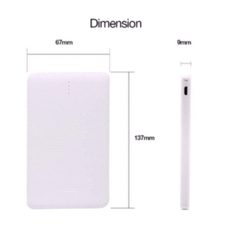 Power Bank Veger V41 10000 mAh Slim Original Kartu Garansi 1 Tahun dengan bentuk SLIM