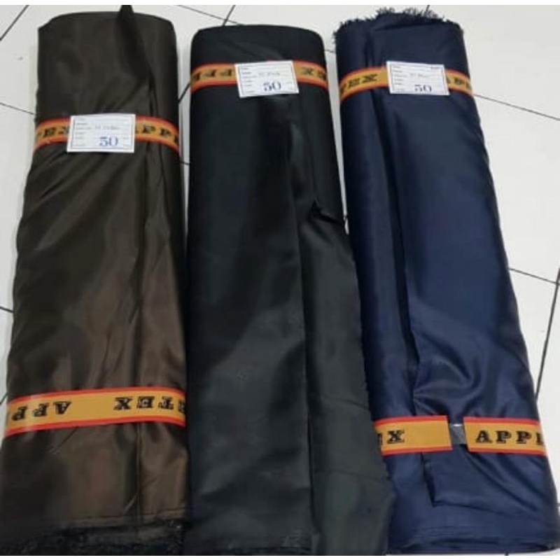 PER MTR KAIN DORMIL TWILL furing jaket dan furing jas