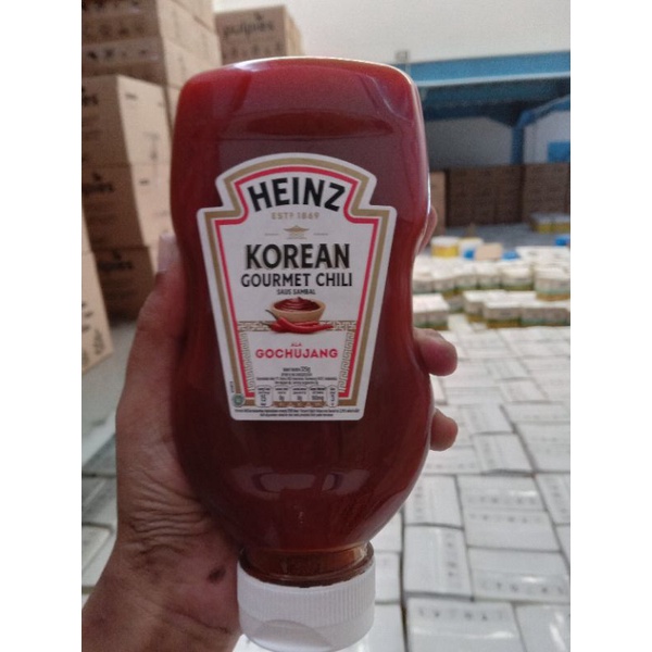 

Heinz saus sambal korea ala gochujang 235 gram