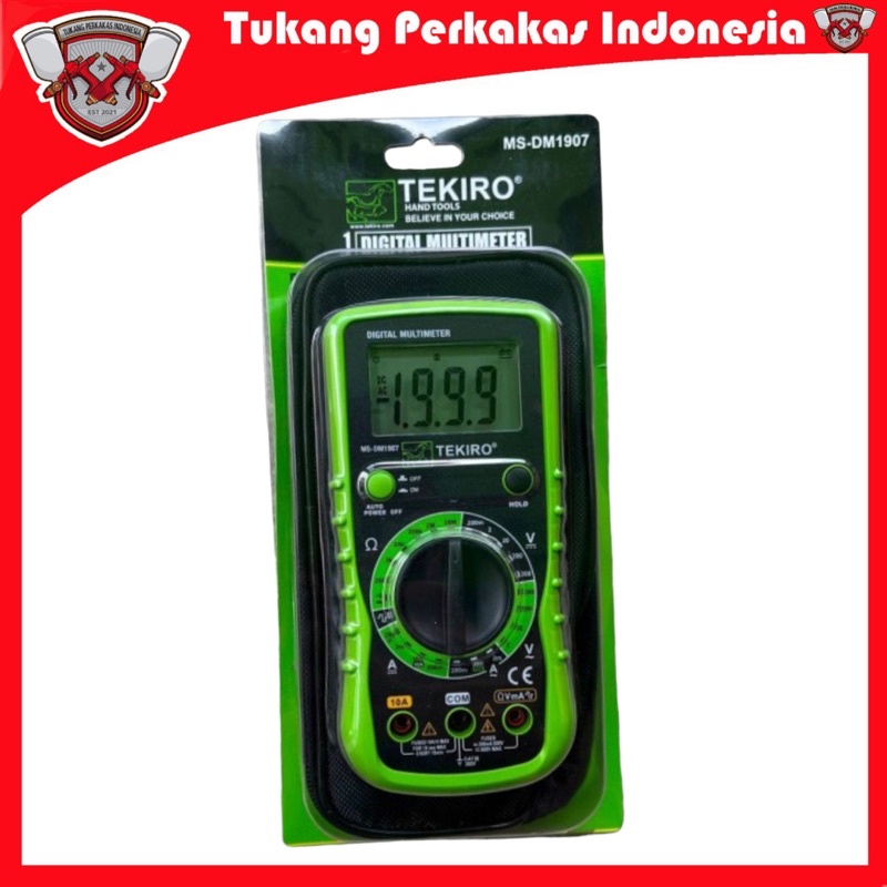 TEKIRO DIGITAL MULTITESTER/ MULTI TESTER/AVO METER DIGITAL